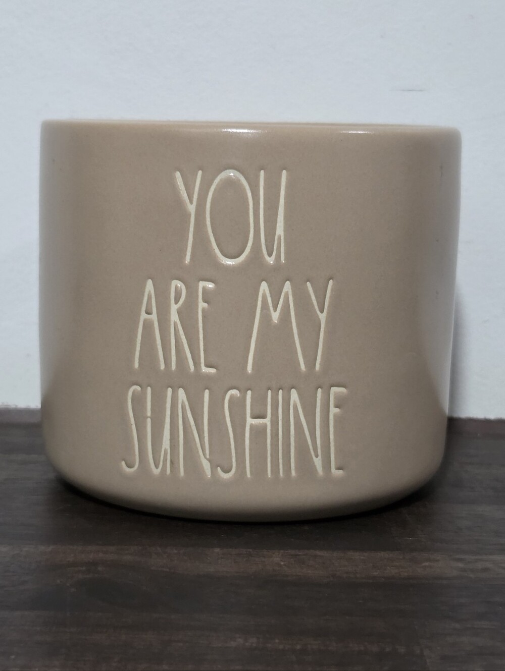 Rae Dunn YOU ARE MY SUNSHINE Ceramic Planter